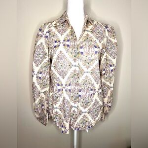 Olivaceous 100% Cotton Blouse size M